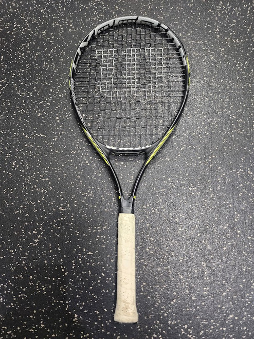 Vist Large View of Product Image Which is Used Wilson HYPERION 2.0 Adult Tennis Racquet Black 4"