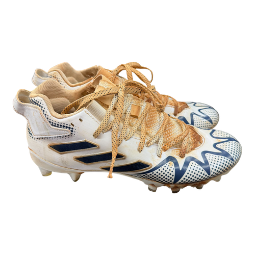 Vist Large View of Product Image Which is Used Adidas FREAK 22 Adult FB Cleats White Senior 10.5