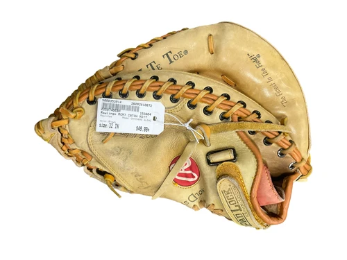 Vist Large View of Product Image Which is Used Rawlings CATCHERS GLOVE BB/SB Catchers RH Throw Brown 32"