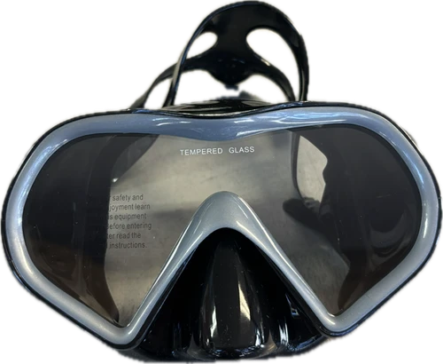 Vist Large View of Product Image Which is Used Underwater Mask Black