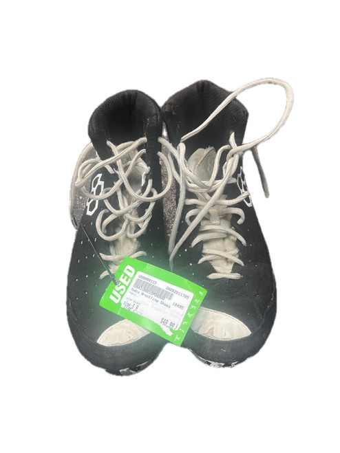 Vist Large View of Product Image Which is Used Rudis Wrestling Shoes Black Senior 9