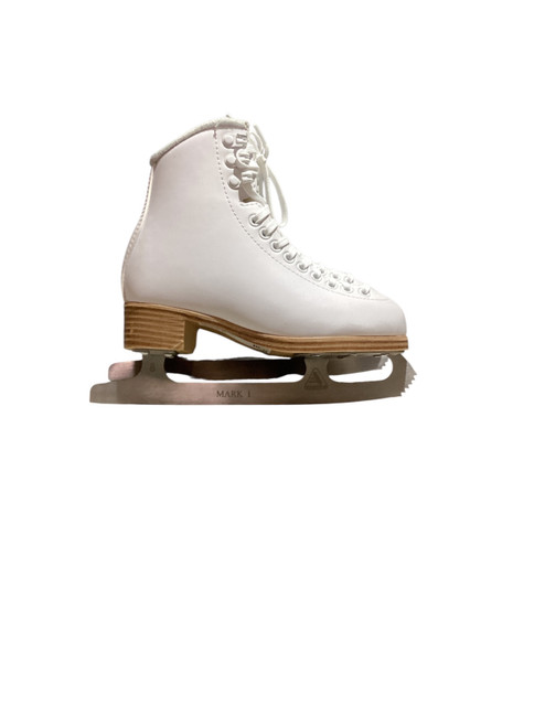 Vist Large View of Product Image Which is Used Jackson GLACIER 200 Girls Figure Skate White Junior 01