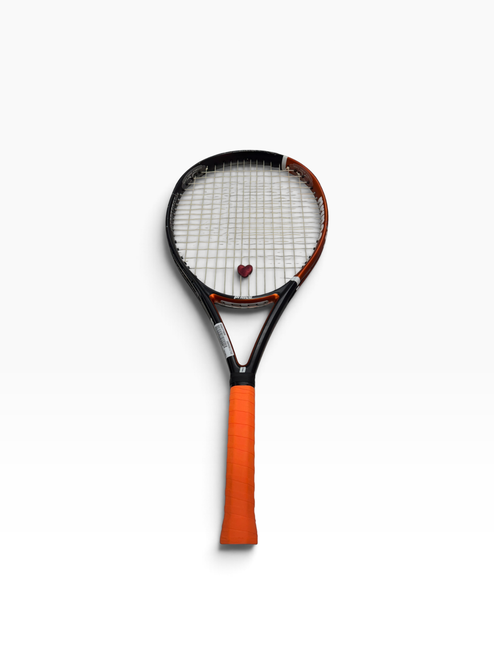 Vist Large View of Product Image Which is Used Prince THUNDER Adult Tennis Racquet Orange Unknown