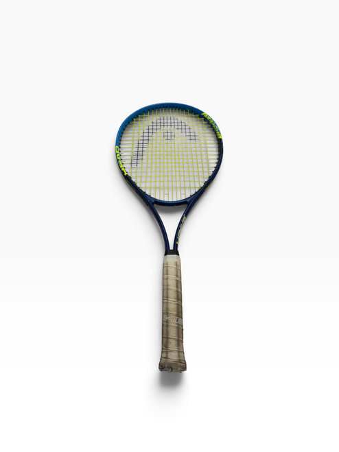 Vist Large View of Product Image Which is Used Head TI CONQUEST Adult Tennis Racquet Navy Blue Unknown