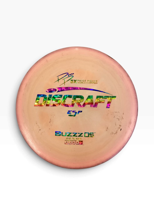 Vist Large View of Product Image Which is Used Discraft BUZZ OS PAIGE PIERCE Disc Golf Mid Range Pink