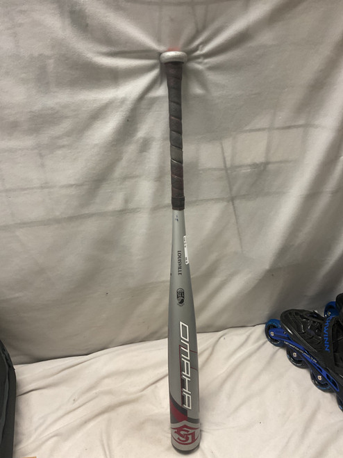 Vist Large View of Product Image Which is Used Louisville Slugger OMAHA 5 BB/SB USSSA 2 5/8 Bat 32"