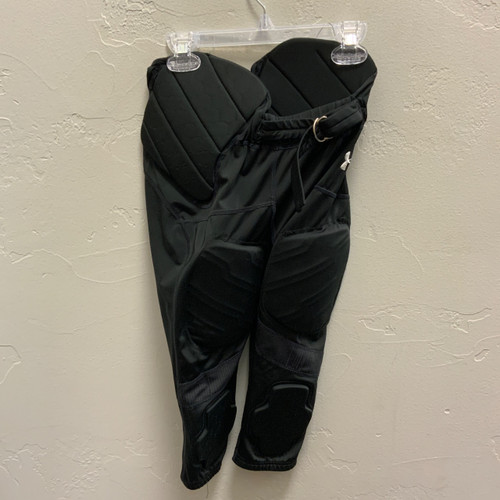 Vist Large View of Product Image Which is Used Under Armour Youth FB Integrated Pants Black MD