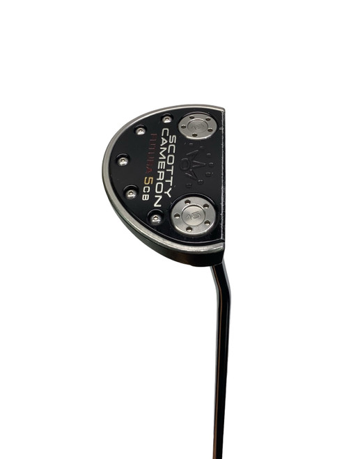 Vist Large View of Product Image Which is Used Titleist SCOTTY CAMEROM FUTURA 5CB Mens Putter RH 34"