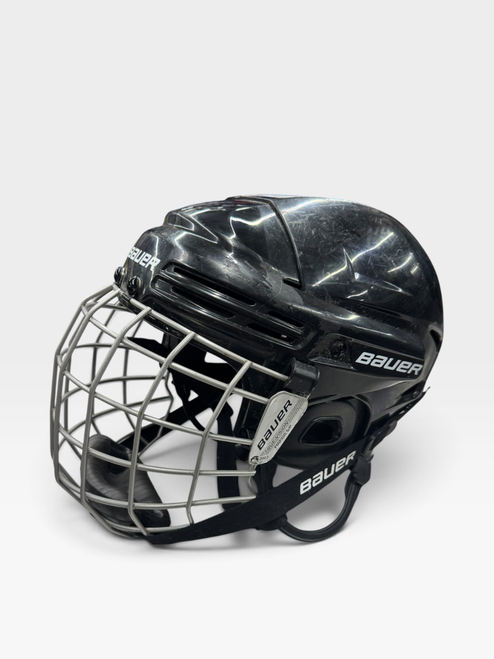 Vist Large View of Product Image Which is Used Bauer 2100 Helmet Cage Combo Black SM