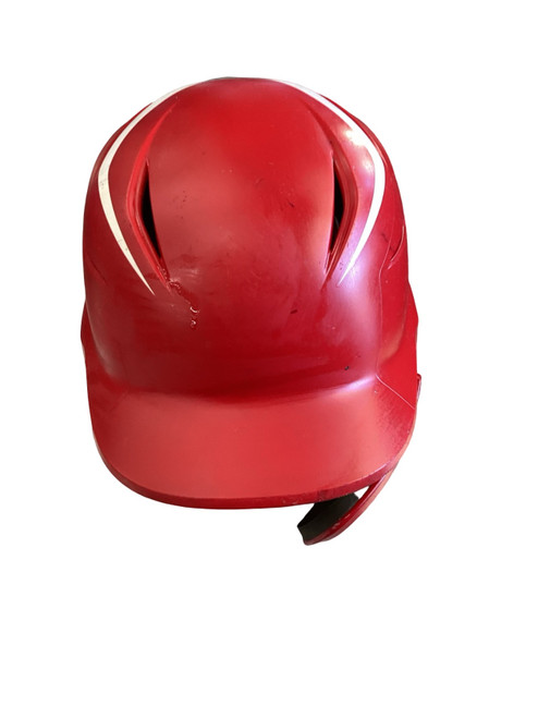 Vist Large View of Product Image Which is Used Easton HELMET Batting Helmet No Mask Red SM