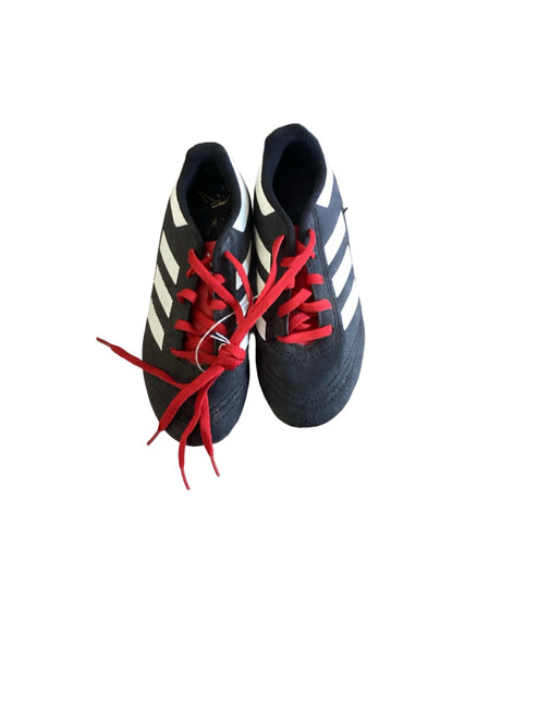Vist Large View of Product Image Which is Used Adidas Soccer Cleats Black Youth 12.0