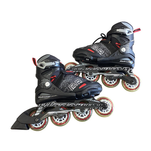 Vist Large View of Product Image Which is Used Bladerunner SKATES Junior Roller Quad Skates Black Adjustable