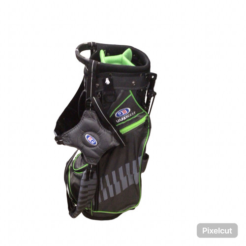 Vist Large View of Product Image Which is Used US Kids BAG JR Stand Bag Grey
