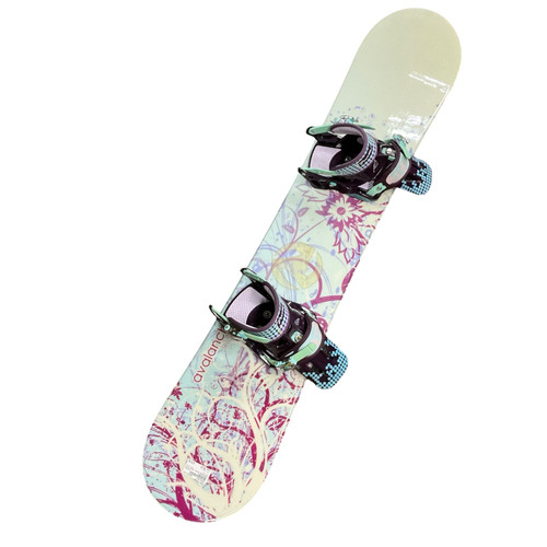 Vist Large View of Product Image Which is Used Avalanche BLISS Womens Board/Bindings White 145 cm