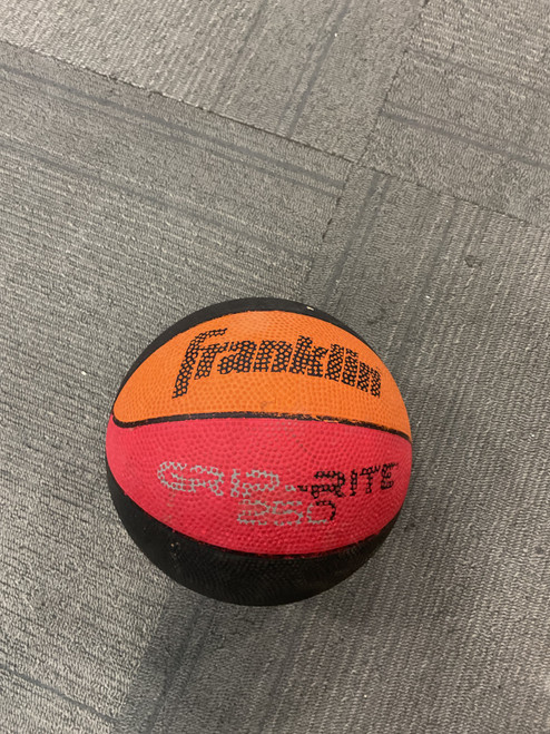 Vist Large View of Product Image Which is Used Franklin GRIP RITE 250 Basketball Youth Outdoor Child