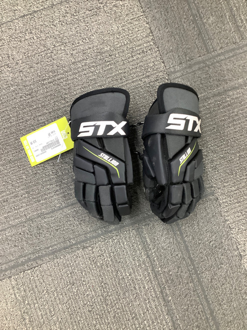 Vist Large View of Product Image Which is Used STX STALLION Lacrosse Gloves Mens Black SM