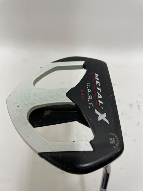 Vist Large View of Product Image Which is Used Odyssey METAL X DART Mens Putter RH