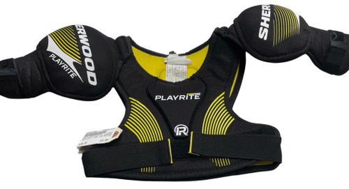 Vist Large View of Product Image Which is Used Sher-wood CODE SHOULDERS Youth Shoulder Pads SM