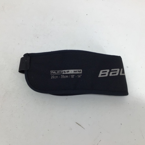 Vist Large View of Product Image Which is Used Bauer NLP7 S/M 10-14 IN NECK GUARD Hockey Accessory