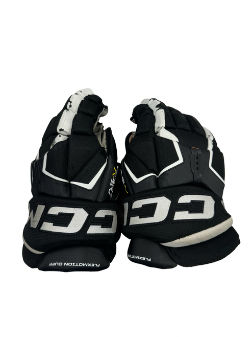 Vist Large View of Product Image Which is Used CCM TACKS ASV PRO Senior Gloves Black 14"