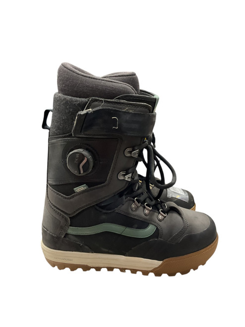 Vist Large View of Product Image Which is Used Vans LUNA VENTANA PRO Mens Snowboard Boots Green Senior 10