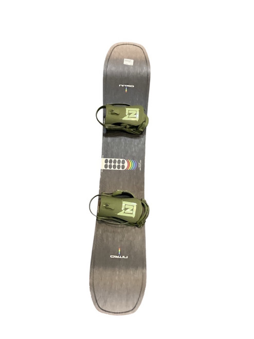 Vist Large View of Product Image Which is Used Nitro OPTISYM 156CM Mens Board/Bindings Black 156 cm