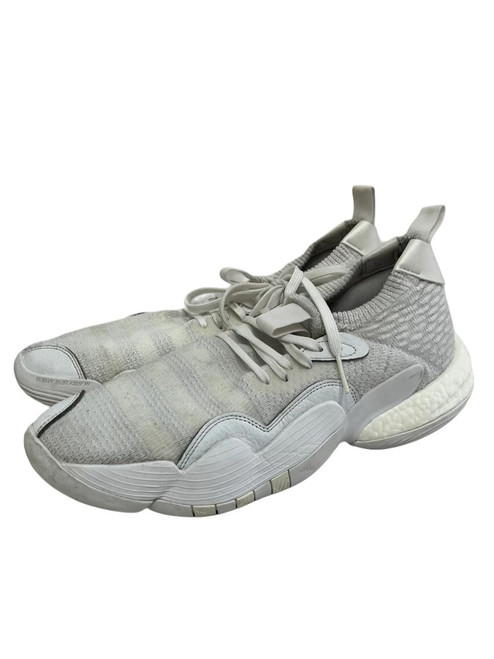 Vist Large View of Product Image Which is Used Adidas Trae Young Mens 13 Basketball Shoes White