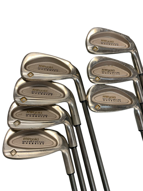 Vist Large View of Product Image Which is Used Northwestern NW GOLD 4-PW Womens Iron Set RH 4I-PW