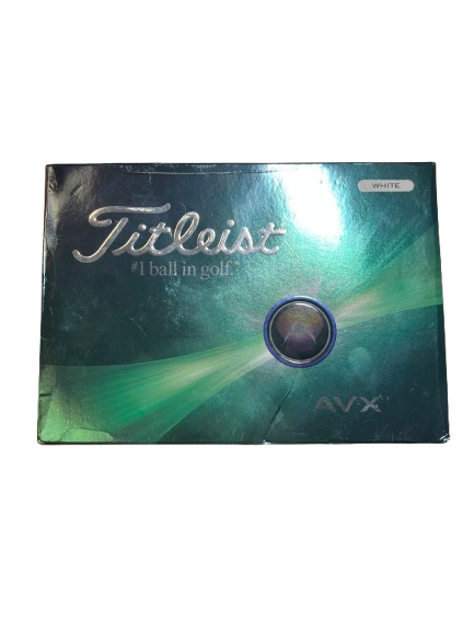 Vist Large View of Product Image Which is Used Titleist 2024 AVX - 12 PACK WHITE 12 Pack - Golf Balls