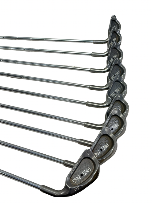 Vist Large View of Product Image Which is Used Ping ZING BLACK DOT Mens Golf Iron Set RH 3I-SW w/ Ping JZ Shafts - Standard