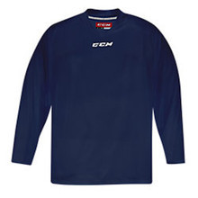 Vist Large View of Product Image Which is New CCM JERSEY-NAVY-YTH S/M