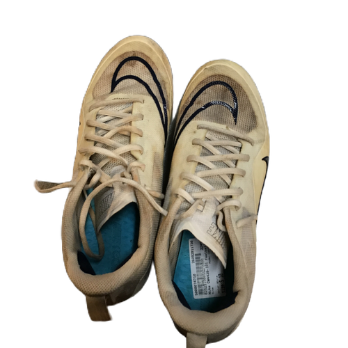 Vist Large View of Product Image Which is Used Nike CW4439-101 Adult FB Cleats White Senior 10