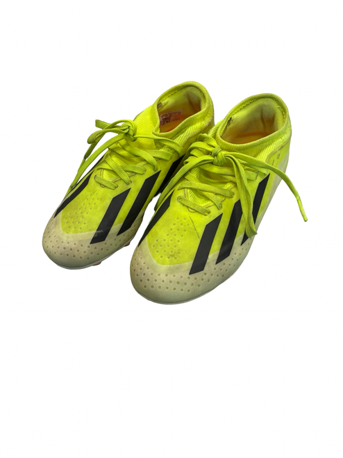 Vist Large View of Product Image Which is Used Adidas Soccer Cleats Yellow Junior 01