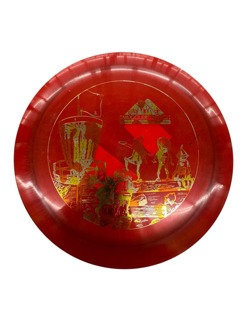 Vist Large View of Product Image Which is Used Discraft THRASHER Disc Golf Driver Red