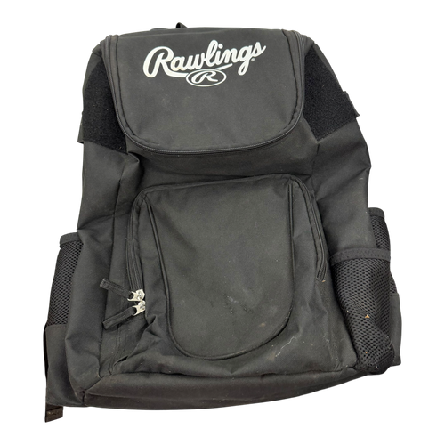Vist Large View of Product Image Which is Used Rawlings BAT BAG BACKPACK BB/SB Player Backpack Black
