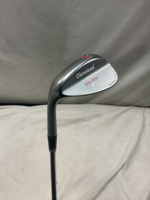 Vist Large View of Product Image Which is Used Cleveland RTX ROTEX FACE Golf Wedge Mens LH 56 Degree