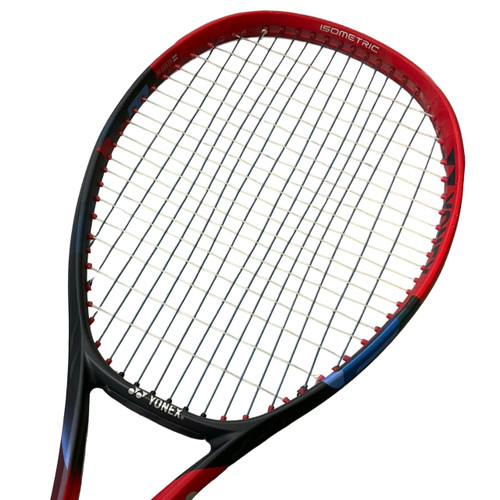 Vist Large View of Product Image Which is Used Yonex VCORE 100 Adult Tennis Racquet Red 4 3/8"