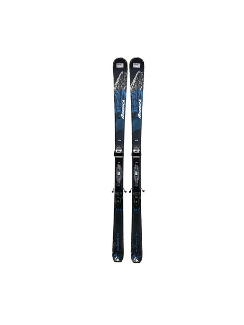 Vist Large View of Product Image Which is Used Nordica ALL DRIVE 76 Mens DH Ski/Binding Black 174 cm
