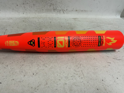 Vist Large View of Product Image Which is Used Easton EUT5HYP10 BB/SB USSSA 2 3/4 Bat Orange 31"