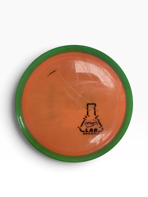Vist Large View of Product Image Which is Used MVP TANTRUM Disc Golf Driver Orange