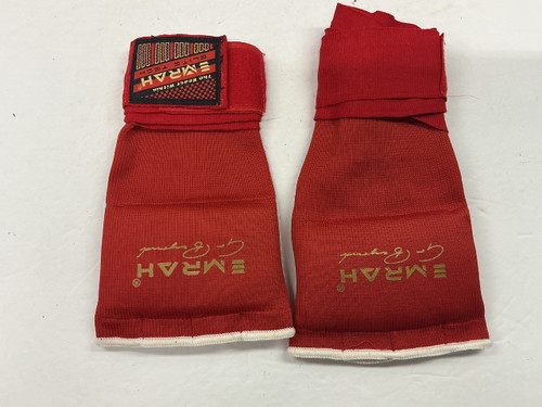 Vist Large View of Product Image Which is Used EMRAH Boxing Gloves Red XL