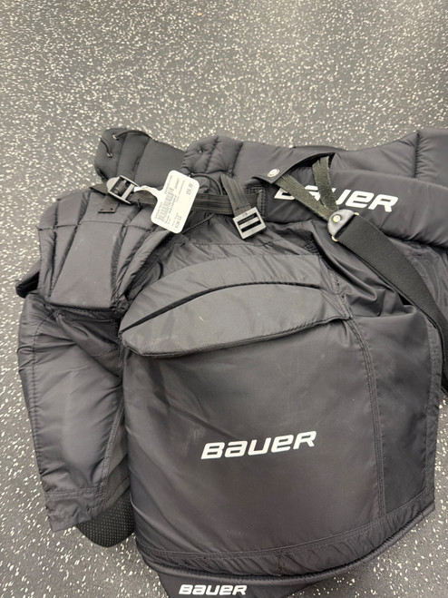 Vist Large View of Product Image Which is Used Bauer PERFORMANCE Senior Goalie Pant Black LG