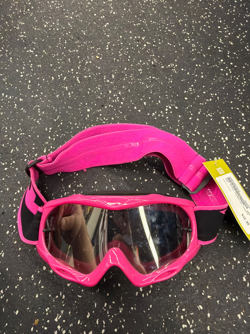 Vist Large View of Product Image Which is Used TCK Snow Goggles Youth Pink