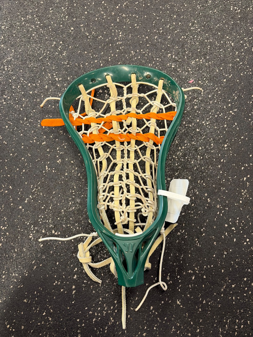 Vist Large View of Product Image Which is Used Warrior EVO 4X Mens Lacrosse Head Green
