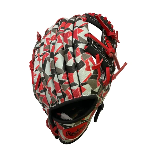 Vist Large View of Product Image Which is Used Rawlings WPL105B PLAYER SERIES BB/SB Glove RH Throw Red 10 1/2"
