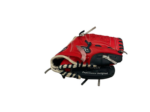 Vist Large View of Product Image Which is Used, Rawlings, PLAYER SERIES, BB/SB, Glove, Right-Handed Throw, Red, 8"