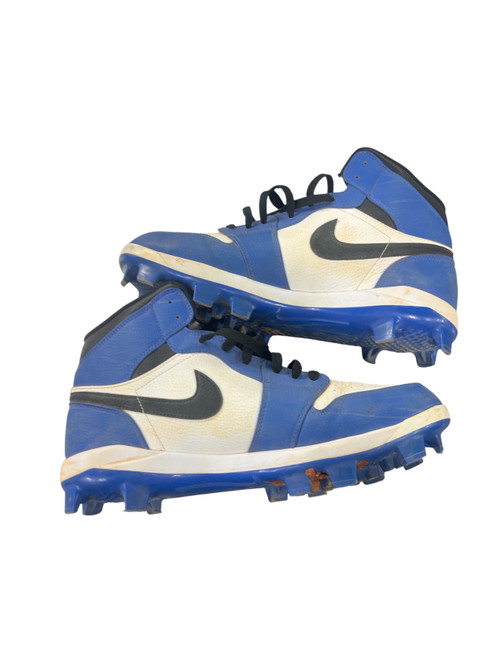 Vist Large View of Product Image Which is Used Nike AIR JORDAN BB/SB Cleats Royal Blue Senior 12