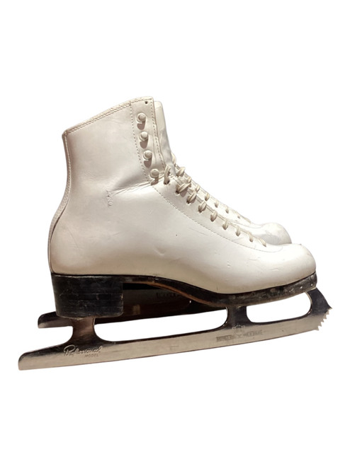 Vist Large View of Product Image Which is Used Riedell ROYAL WomensFigure Skate White Senior 4