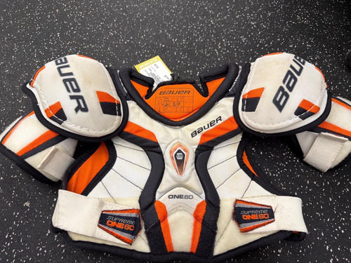 Vist Large View of Product Image Which is Used Bauer ONE 60 Junior Shoulder Pads SM