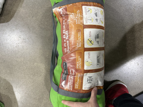 Vist Large View of Product Image Which is Used OZARK TRAIL 12X8 6 PERSON TENT Multi-person & Family Tent Green Family